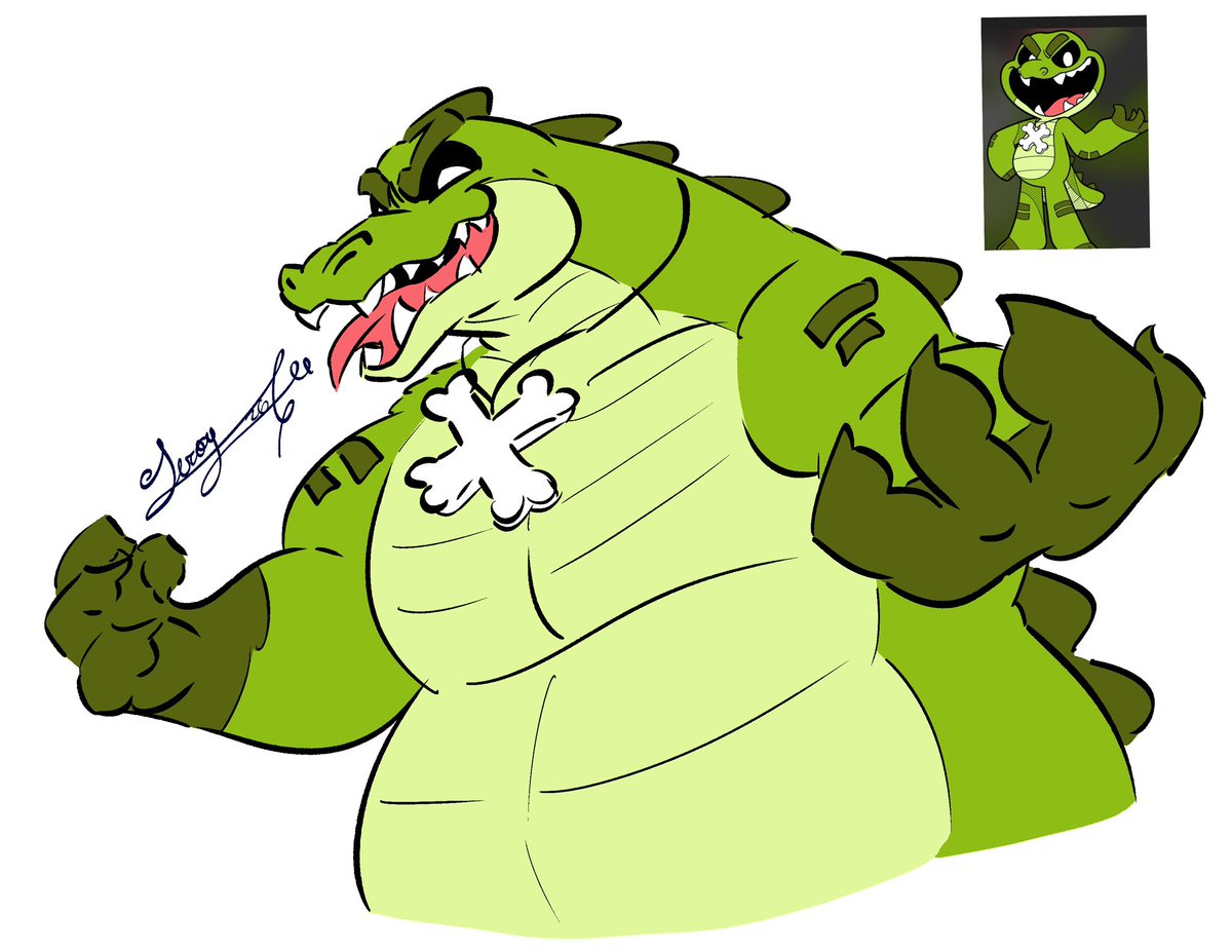 leroyelpatojoYT's tweet photo. allister gator :3 https://t.co/0ciHTbD7VV