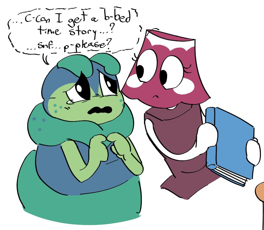 _briomatic's tweet image. Had to draw before i forgot the idea
#dandysworld #squirm #brightney