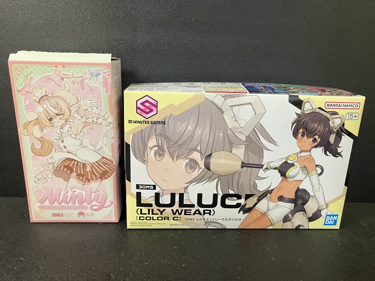 友人に代理購入して貰ってた物を回収してきたよ