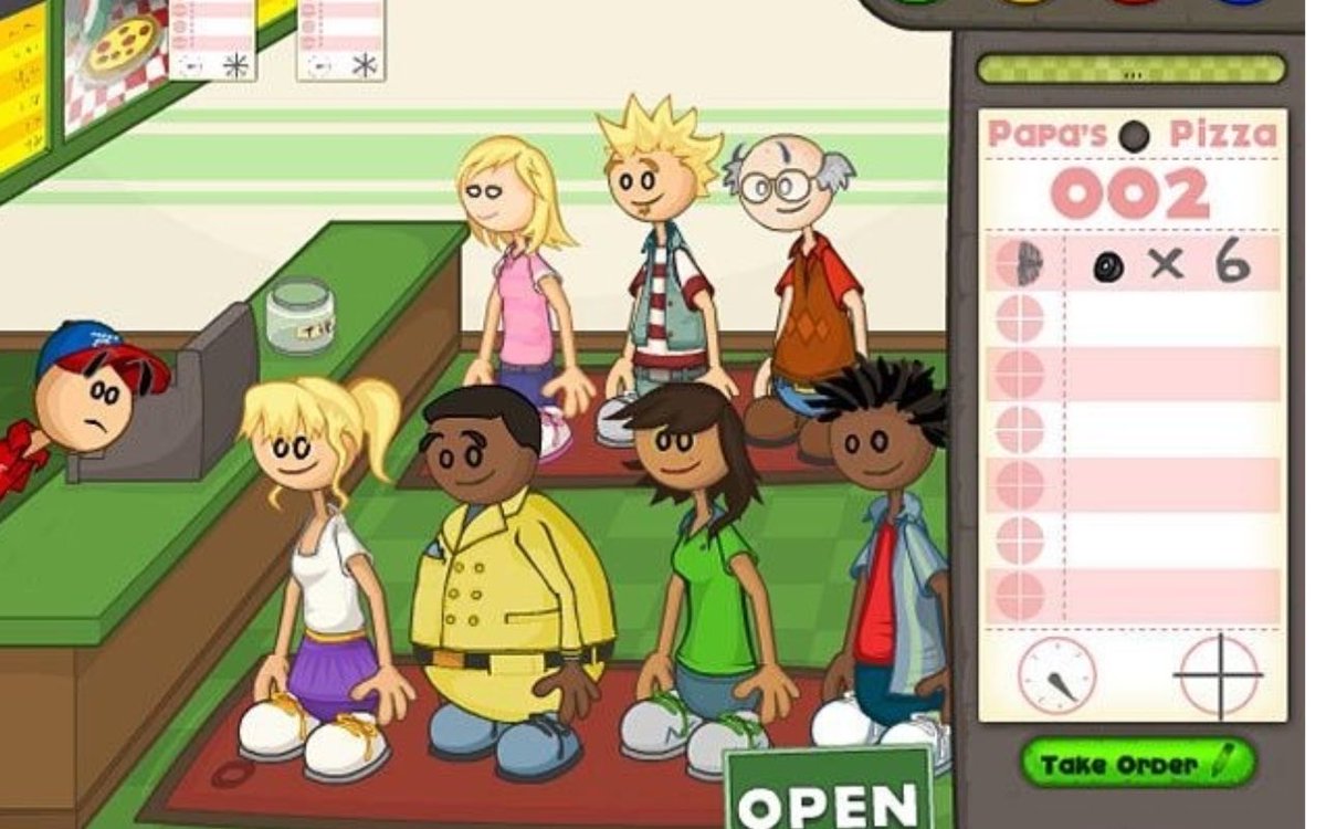 This and papas pizzeria omg