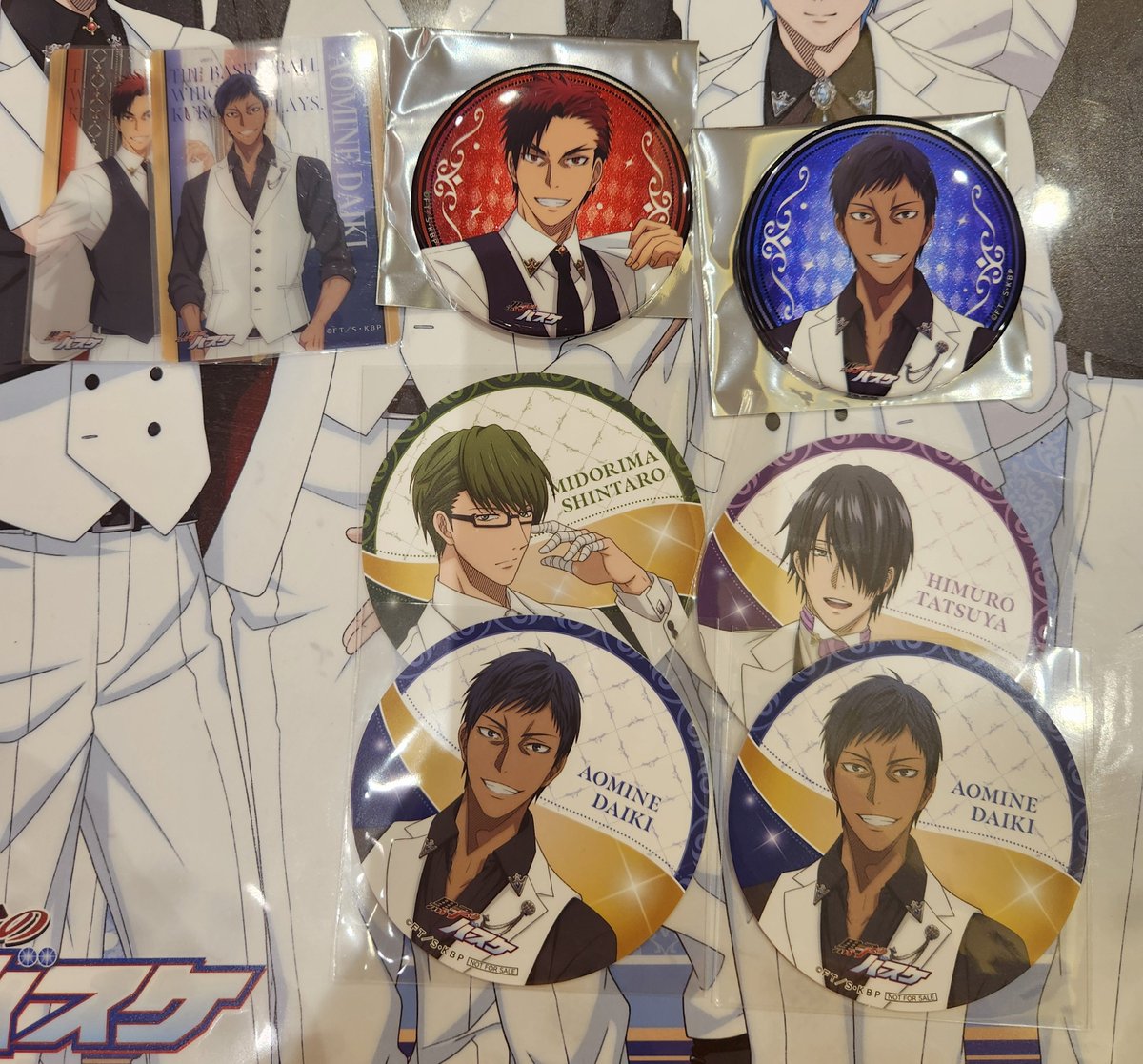 交換 譲渡】黒子のバスケ 黒バス GiGOカフェ 白スーツ 譲) クリア