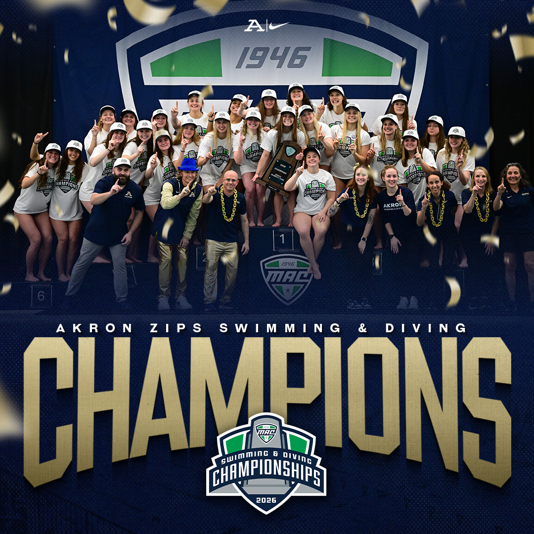 Akron Zips Swimming & Diving tweet media