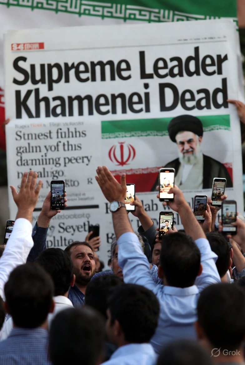 lankeshra_one's tweet photo. JUST IN: 🇮🇷 BTC bounces back to $68K territory after reports of Supreme Leader Khamenei's death confirmed by Iran https://t.co/jL3mv6Q02L