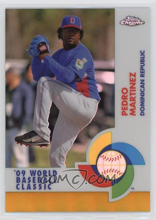 LimitedCards's tweet photo. 👑 Our most recent sale on @CheckOutMyCards:
2009 Topps Chrome World Baseball Classic Gold Refractor #W68 Pedro Martinez #5/50
Dominican Republic
💰 SOLD FOR $46.75 💰
Much more available on COMC here:
https://t.co/aczOWfbpL0
and on eBay:
https://t.co/fcsLkpQl3g
#COMCLast5 #COMCMailday