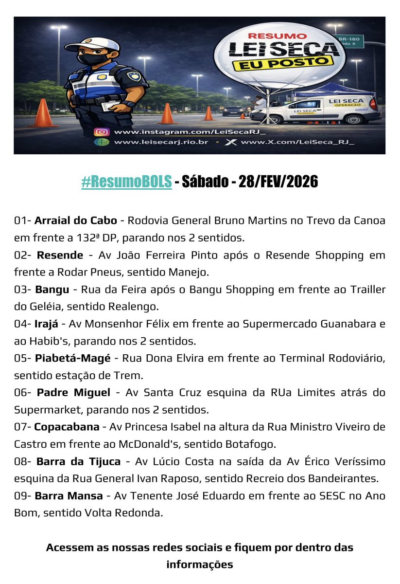 Fiquem atentos na sequência das postagens para não perderem nenhuma atualização. leisecarj.rio.br/single-post/re…