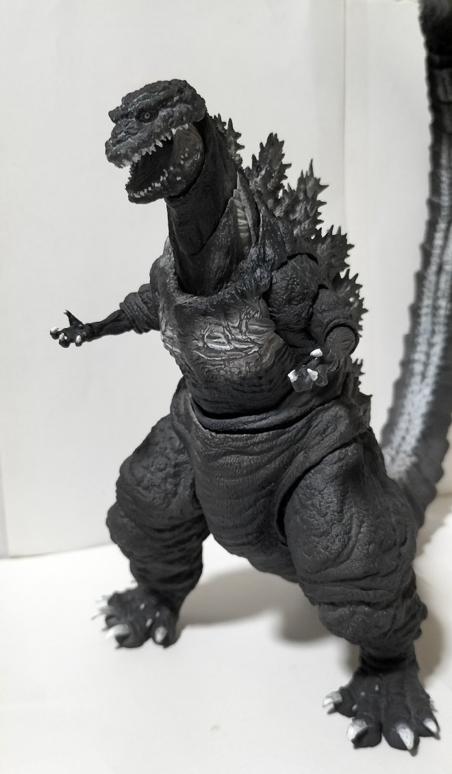 ○改造リペイント···シン・ゴジラ S.H.MonsterArts(モンスターアーツ