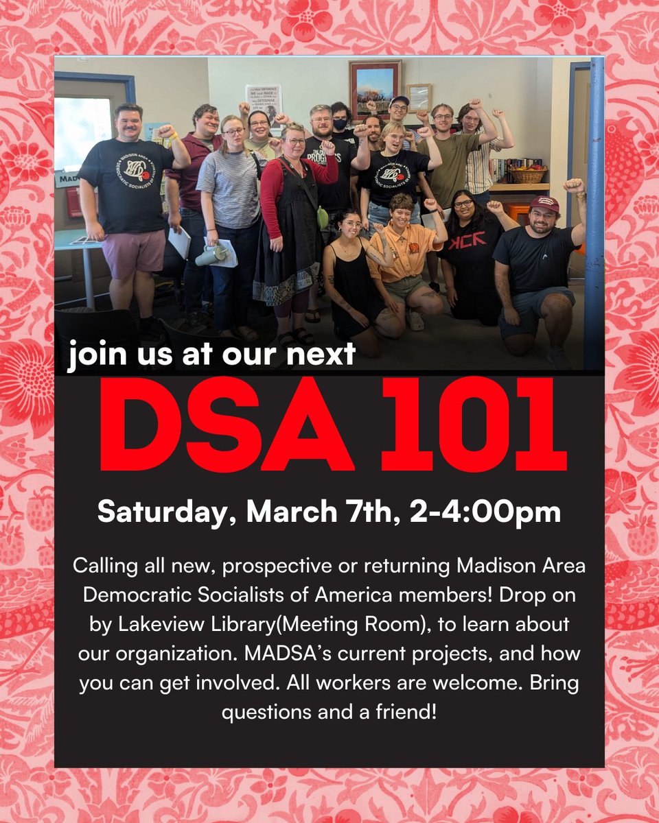 Madison DSA tweet media
