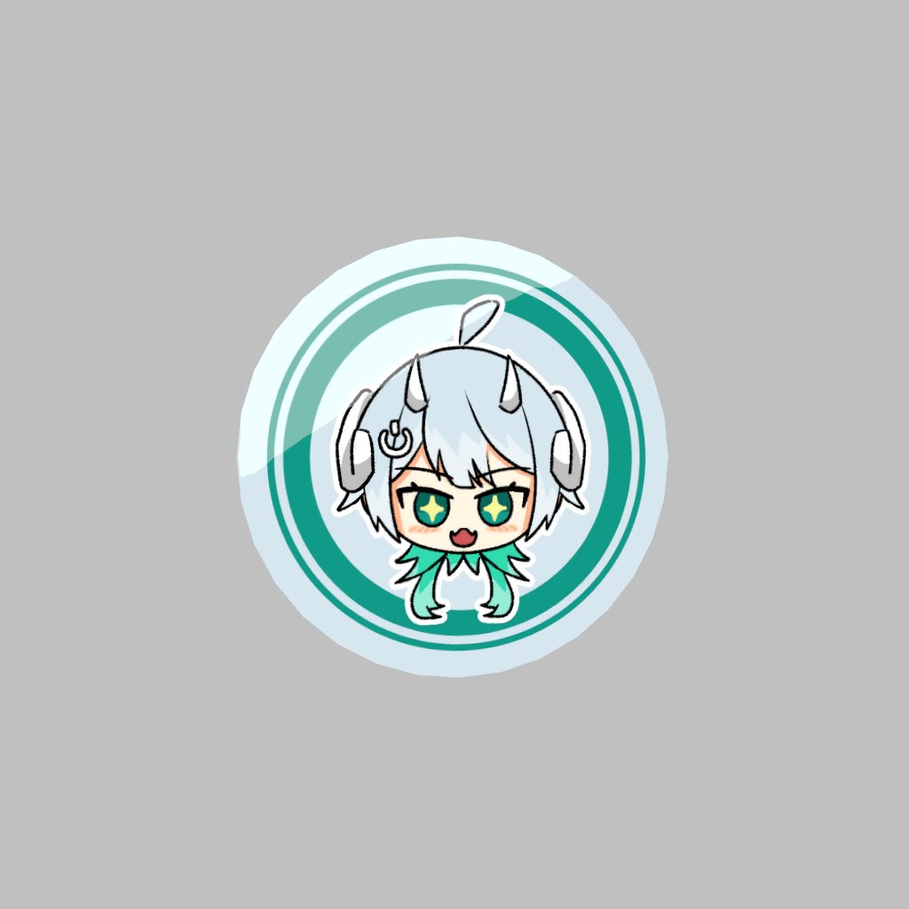 【ひつめのギフトのお返し】

何も返せないのは
私の信念として許せないので（自分だけ）
何かできることを考えた結果…

自分で描いたイラストを
アクキーと缶バッジにすることに！

アクキーはわかりやすく説明してくださる人がいて
意外と簡単だった！
でもちゃんと金具は違うデザインにしたよ！