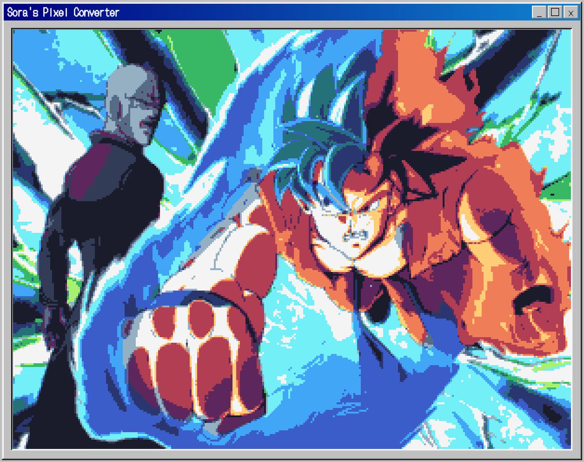 KColors12's tweet photo. Remake do super em pixel https://t.co/CiOnTQpEEe