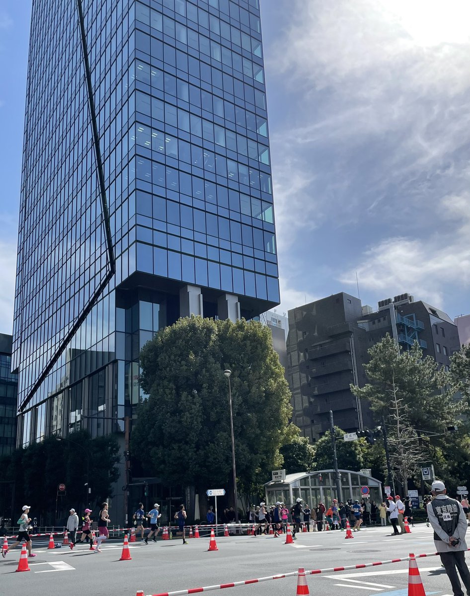 おはようございます。
#東京マラソン