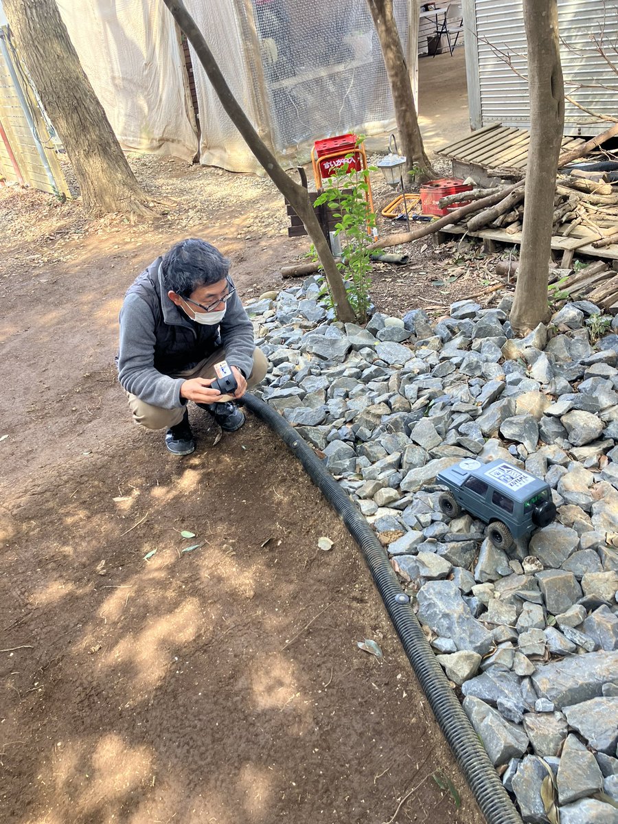 KIP_123456's tweet image. 無心になる瞬間

#kaipaRandD 
#かしまRCサーキット 
#WPL