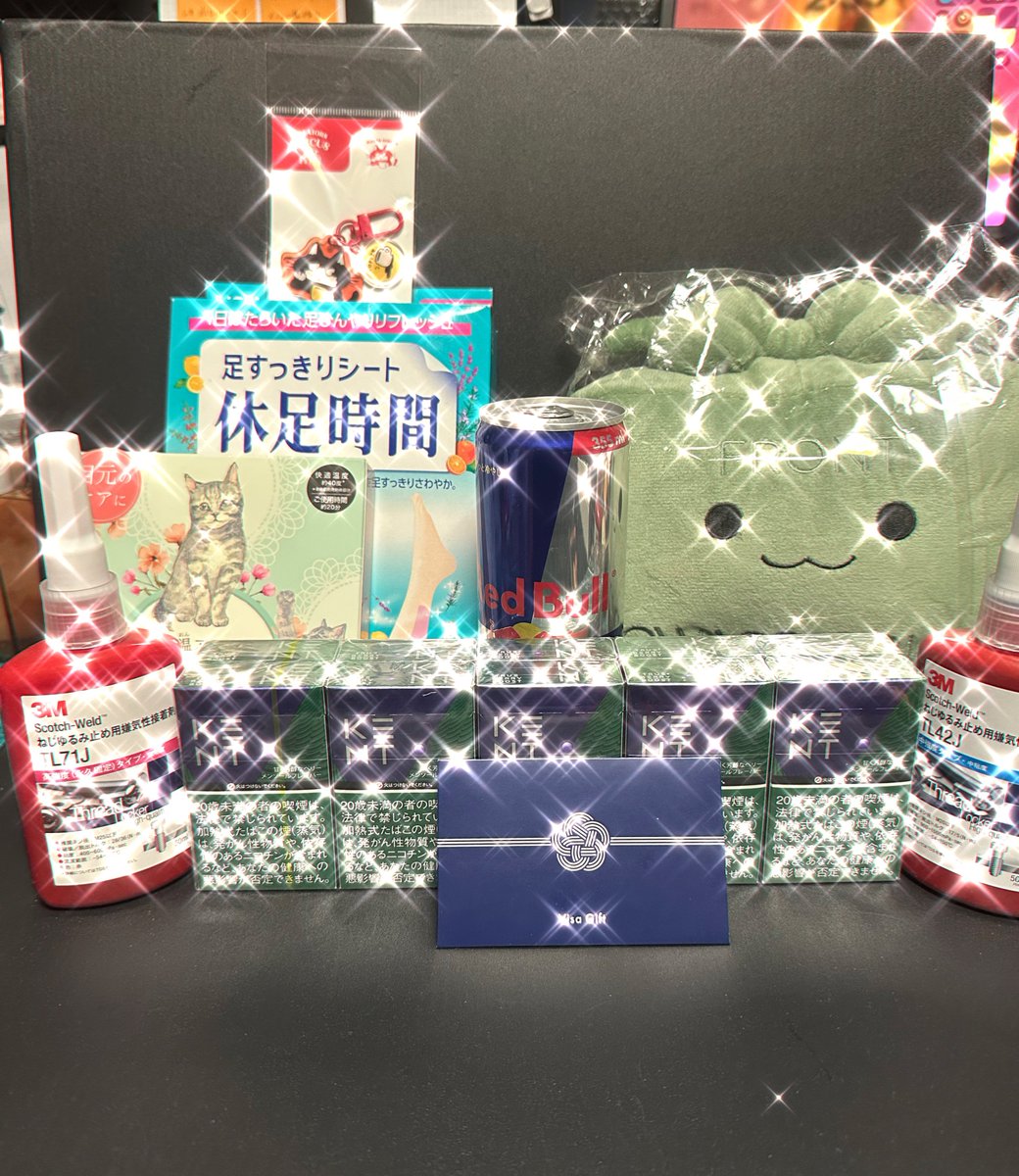 写真載せ忘れました プレゼントたちL('ω')┘三└('ω')」