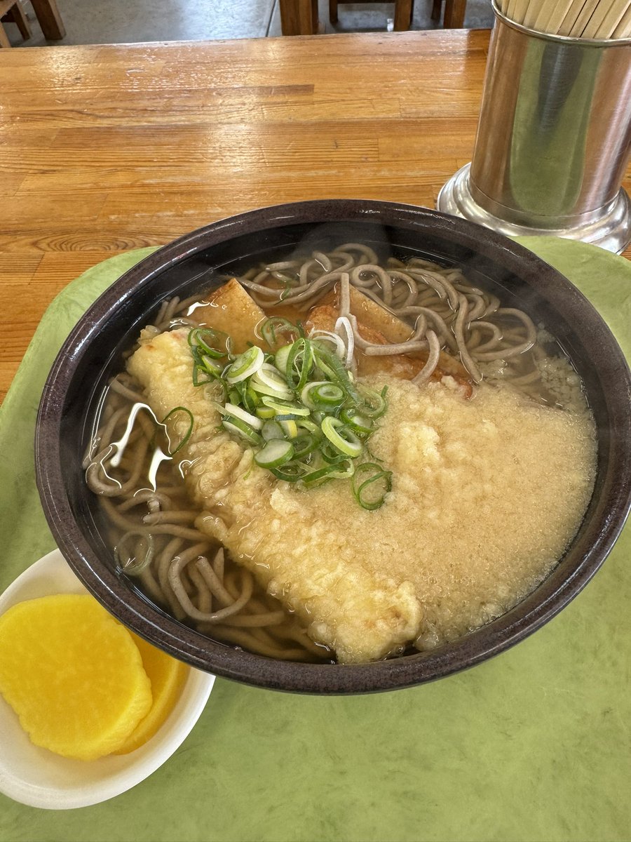 masacyatanao's tweet photo. 送別会で飲み過ぎた翌日は蕎麦が染み込んでいきます🙏 https://t.co/oe3Joj33lf