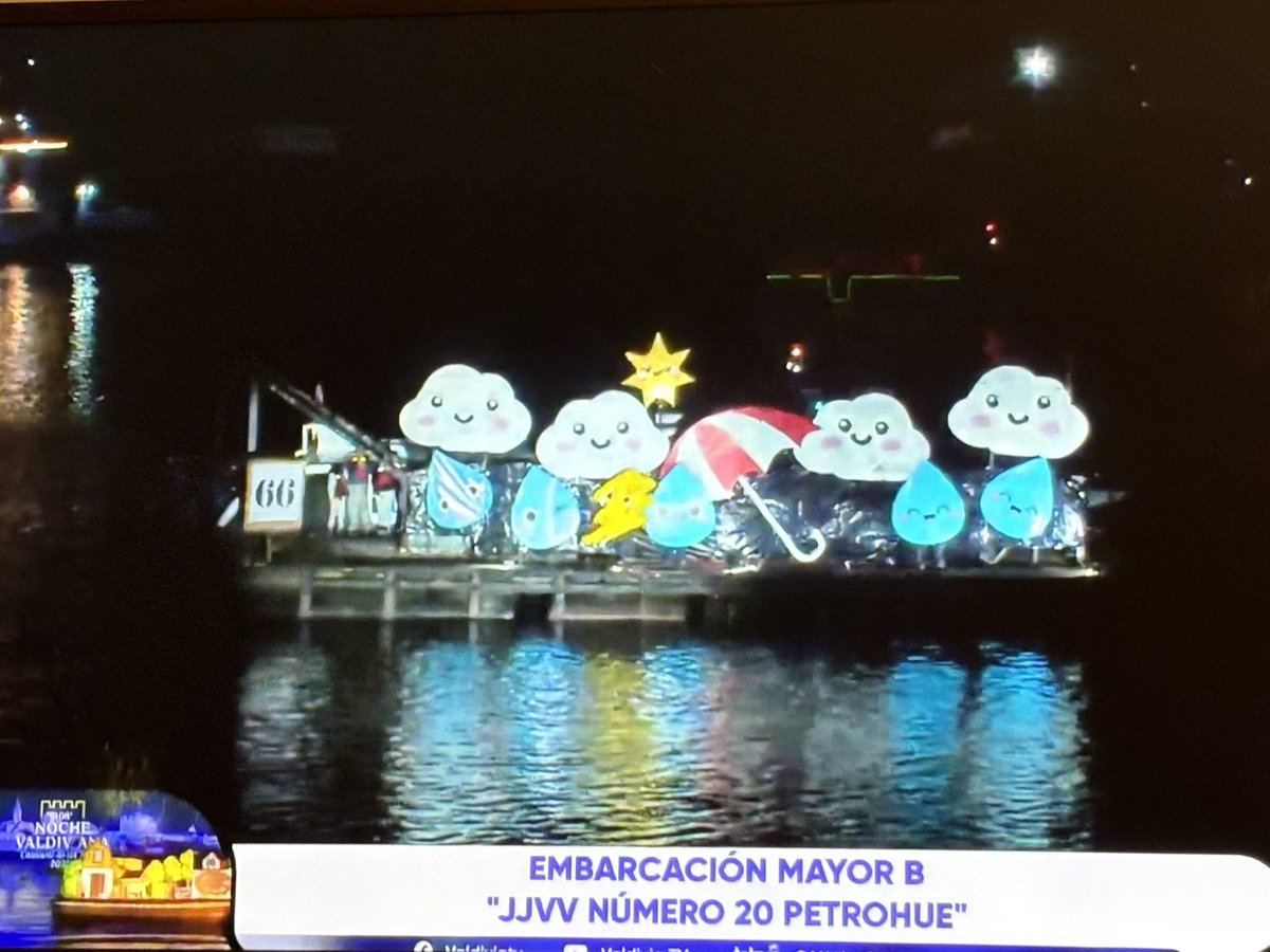 KColpo's tweet photo. Gracias a ValdiviaTV por transmitir y permitir al menos ver y disfrutar desde casa la noche valdiviana #valdiviacl https://t.co/fL8S9BEDhF