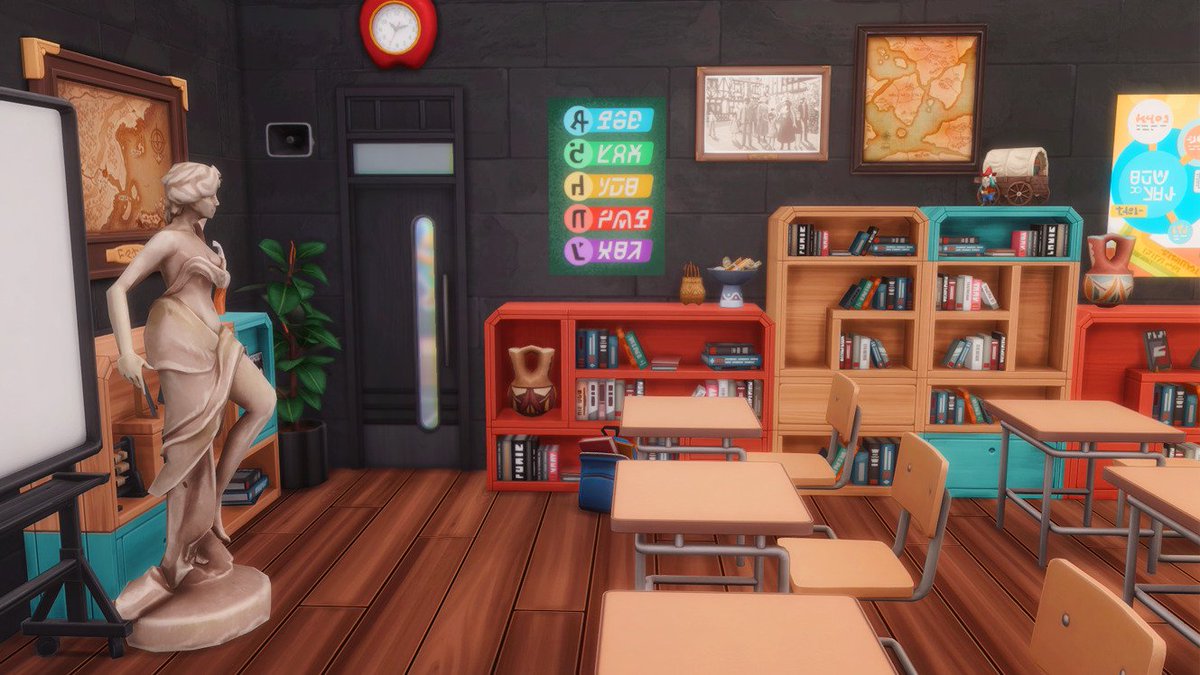 plasmajanes's tweet photo. Copperdale High 🍎🚌
You can download my CC free version of Copperdale’s High School over on my tumblr: plasma-janes.

#sims4 #ts4 #sims #sims4download #ts4download #simsdownload #sims4build #ts4build #simsbuild https://t.co/vfnkSdiJ4J