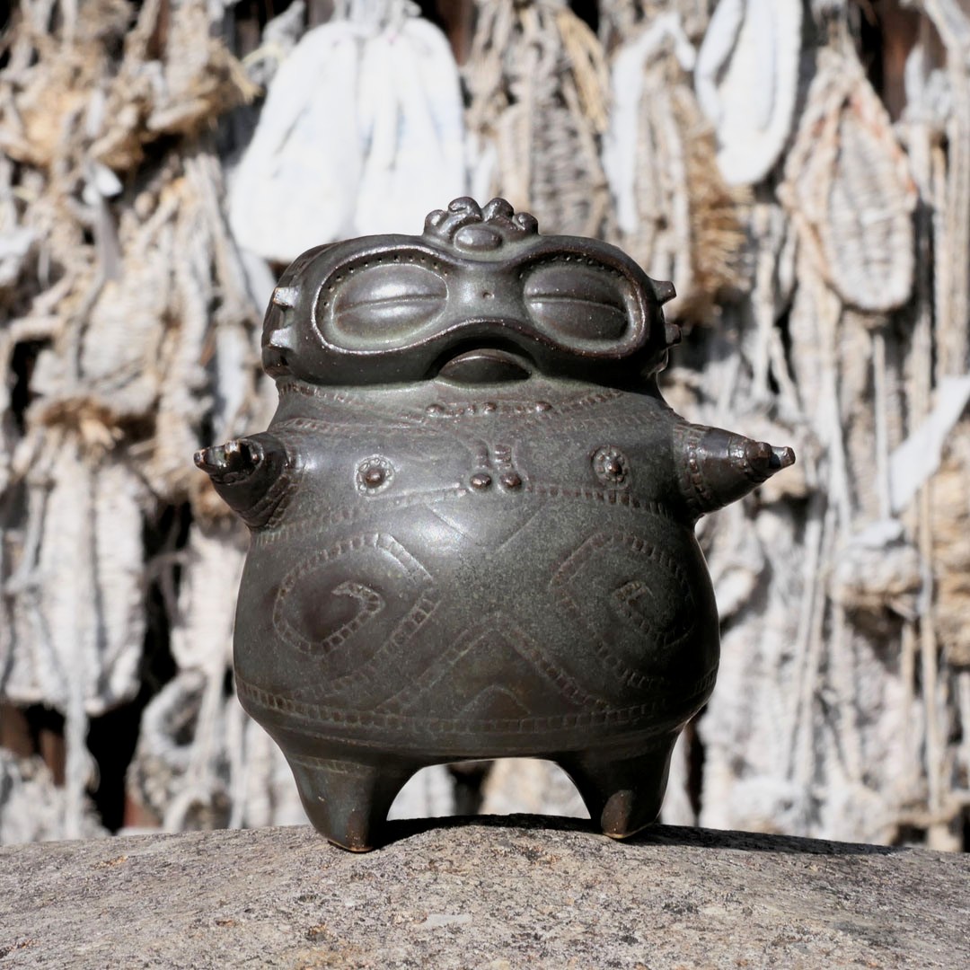 遮光器土偶形カップ #遮光器土偶 #土偶 #dogu