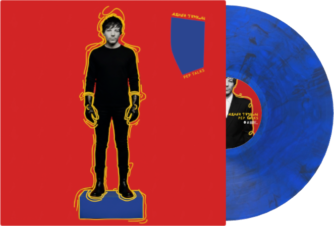 #PepTalks - D2C cobalt blue and smoke 180g vinyl in gatefold jacket with printed lyrics and credits insert, now available at my store. ashertomlin.com/music