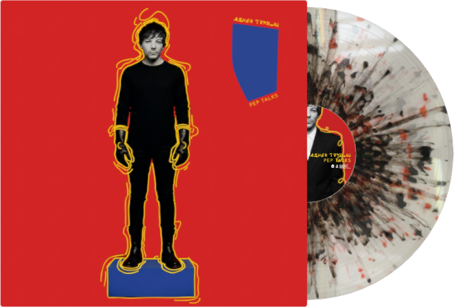 #PepTalks - D2C translucent black and red splatter 180g vinyl in gatefold jacket with printed lyrics and credits insert, now available at my store. ashertomlin.com/music