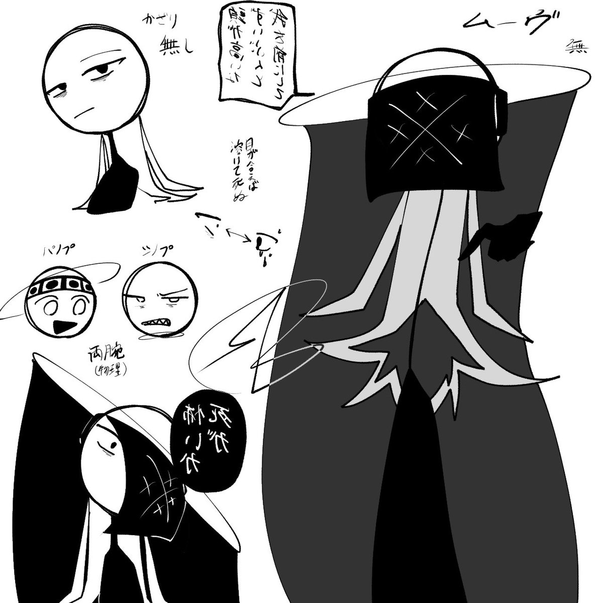 Regua_'s tweet photo. # うちの子の名前だけ晒してリプきた子を描く

+喰-とムーヴ指名頂きました！！✌️ https://t.co/mEDapWVdsI