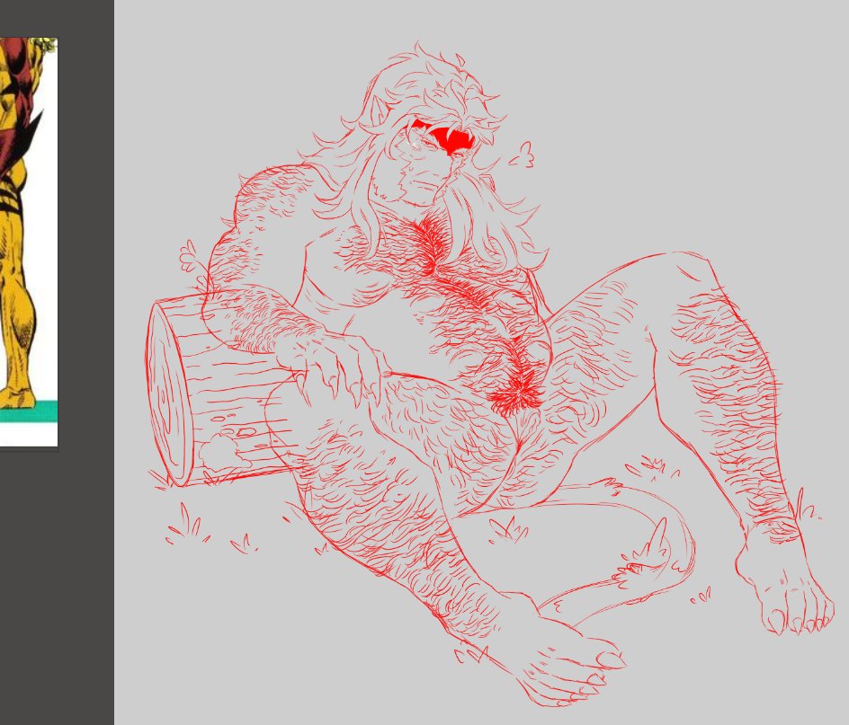 Deviation_XXX's tweet photo. Doing commission work and my friend always has the best ideas that push me XD https://t.co/mZdpbAsiZq