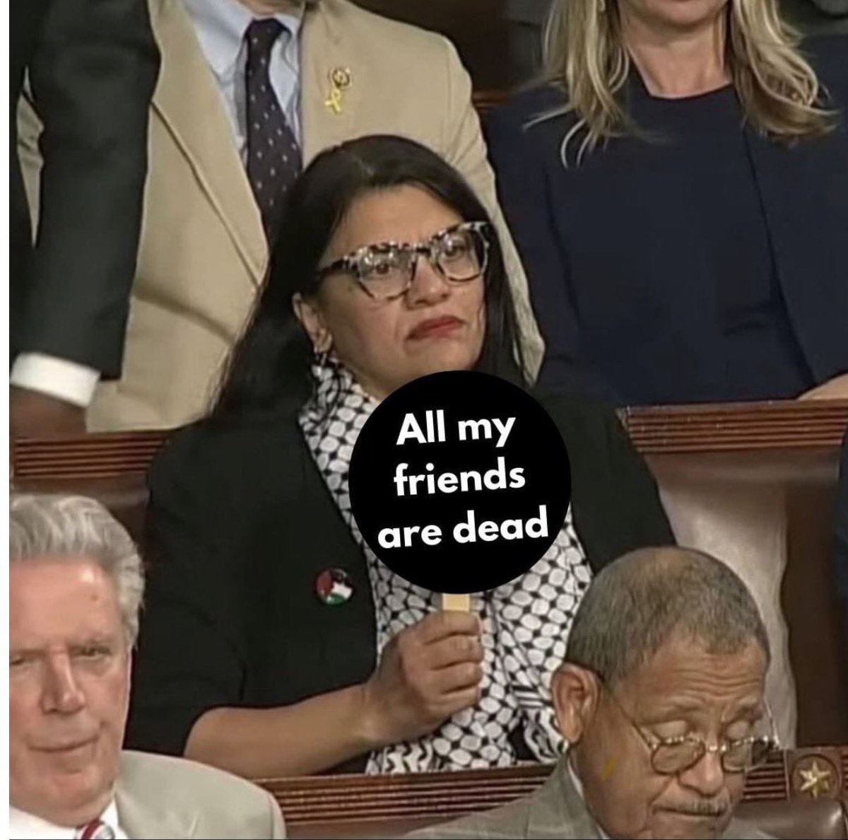 thedebralea's tweet photo. Has anyone checked on Rashida Tlaib? https://t.co/jLtVmalKUL