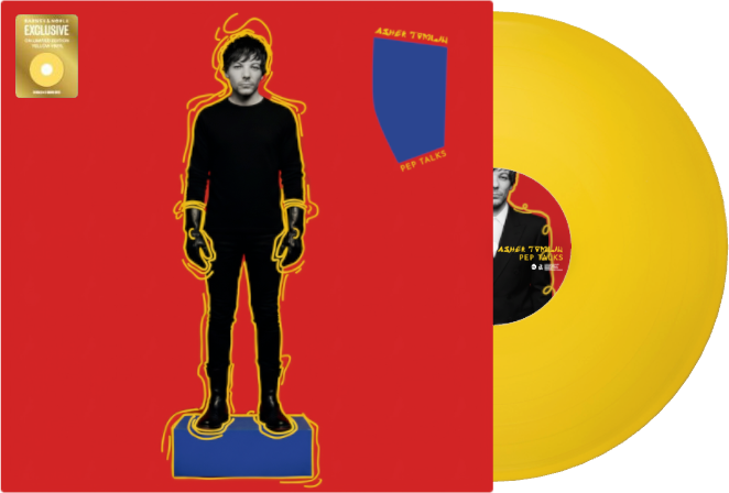 #PepTalks - Barnes &amp; Noble translucent yellow 180g vinyl in gatefold jacket with printed lyrics and credits insert, now available online and in stores at Barnes &amp; Noble locations.
