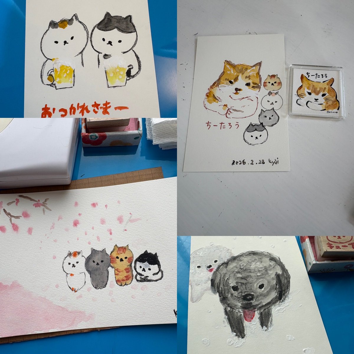 毎回なんですが、後から自分が全然写真に残せていない事に驚愕します