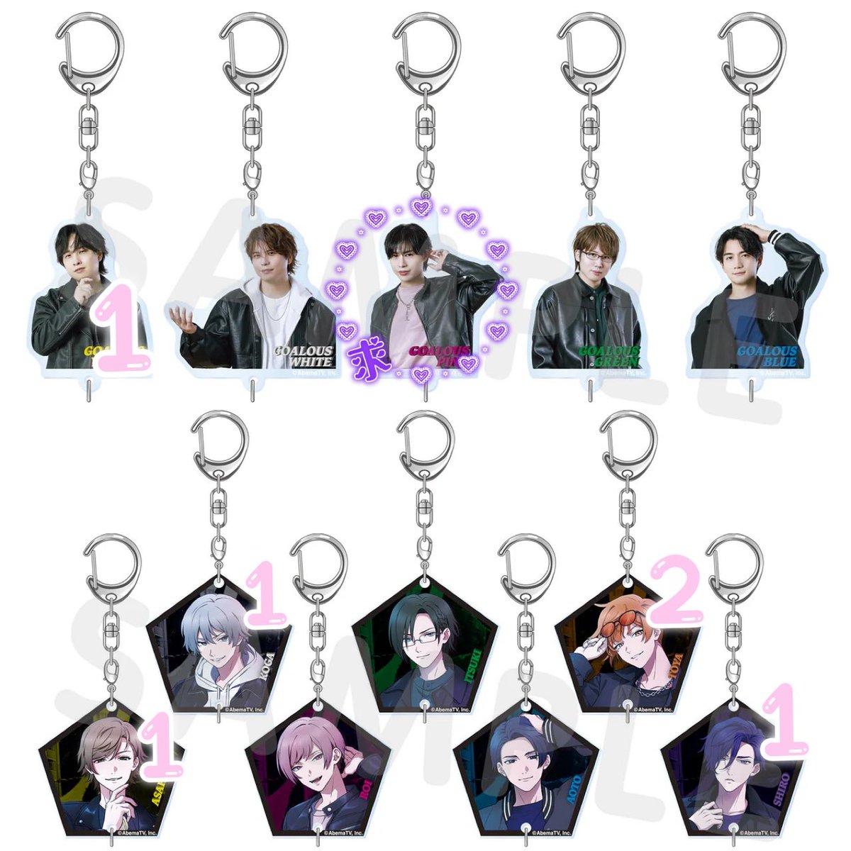 交換・譲渡】GOALOUS5 ゴーラス5 Game7 ミショパ ミショゴ 缶バッジ