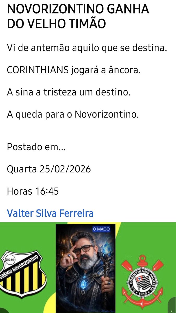 profetarauto's tweet photo. JÁ SABIA https://t.co/mNZTee6TTw