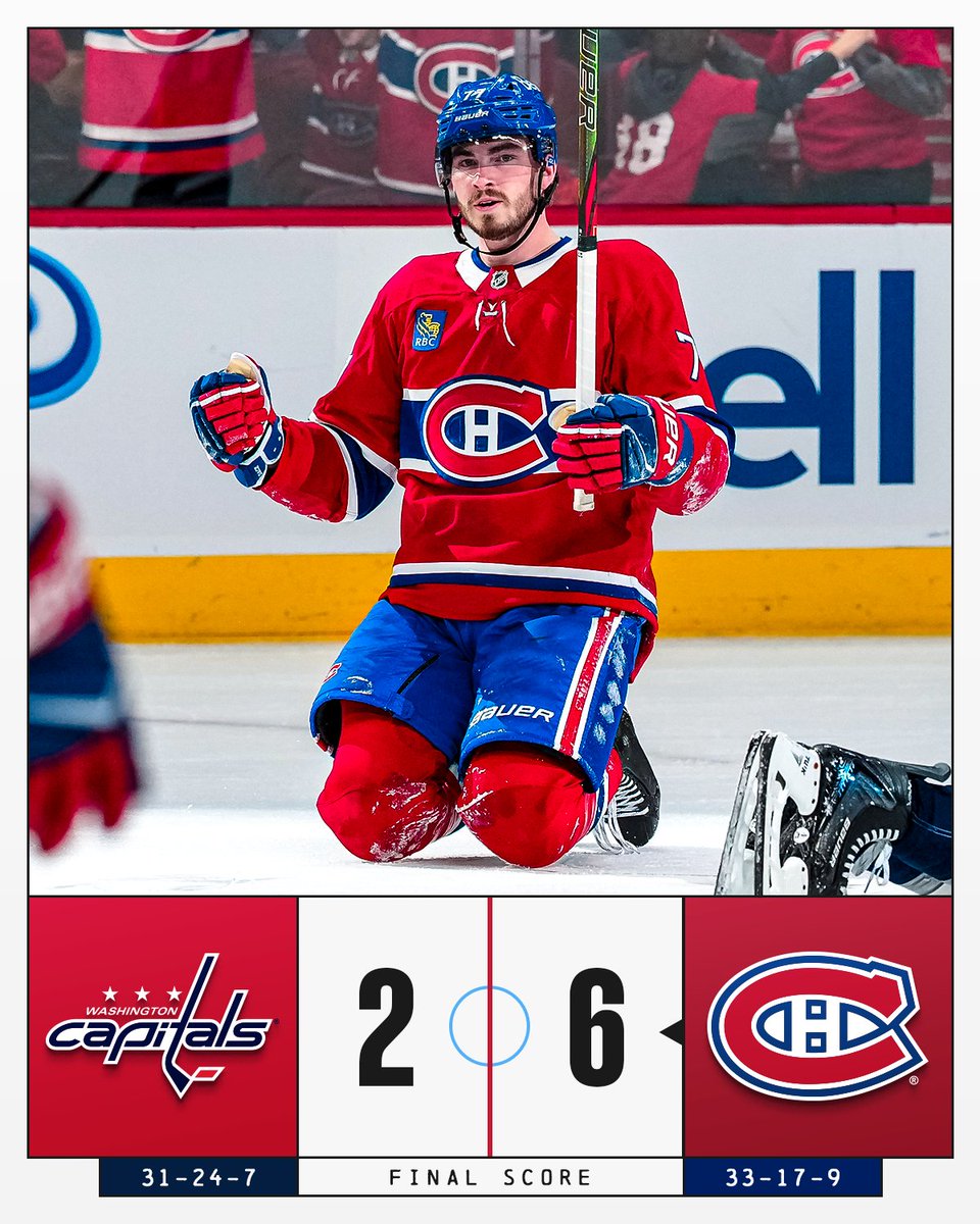 Montreal grabs the W on home ice! 🏠