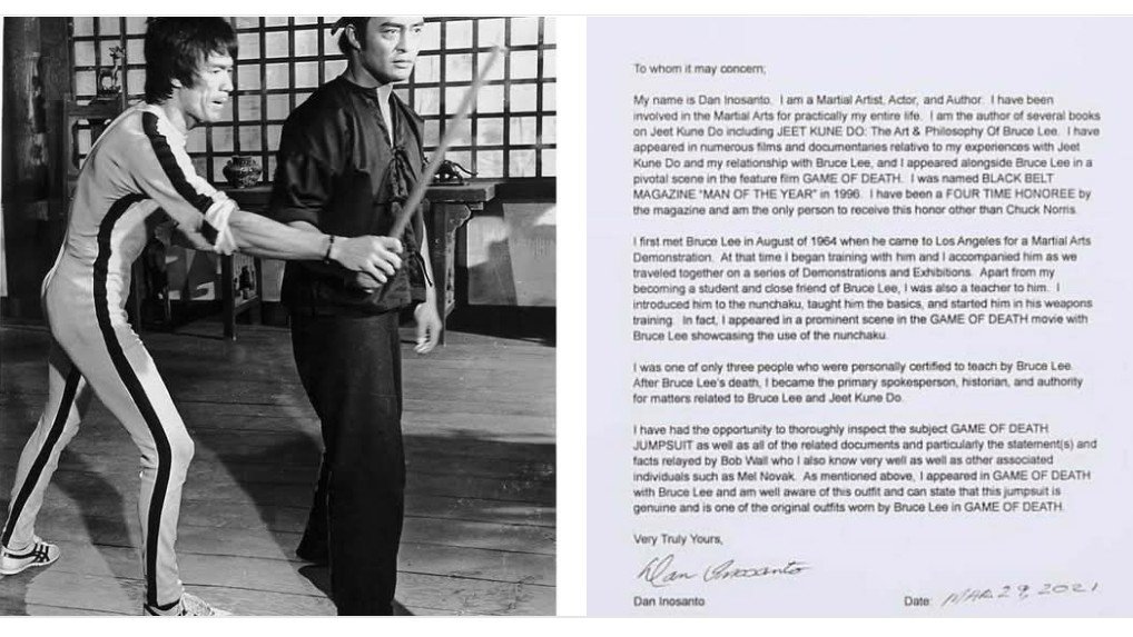 死亡遊戯』猛龍的トラックスーツ鑑定団① ダン・イノサント編 私はダン