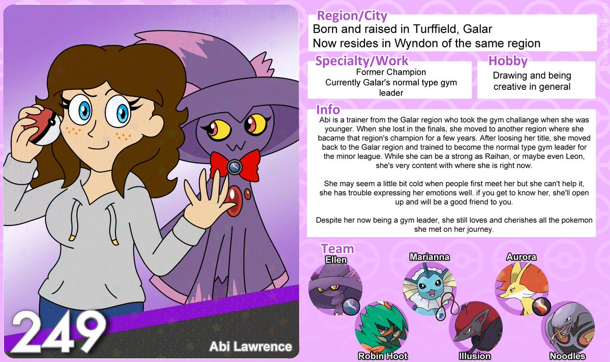 CelesteDorito's tweet photo. Finally saw the archive of the stream so here was my entry for #TrainerCollab2026 hosted by @//EliEliArt featuring my oc Abi

Hope people liked her, everyone had such amazing oc's and I loved seeing them :3 https://t.co/Paz0wGTRU7