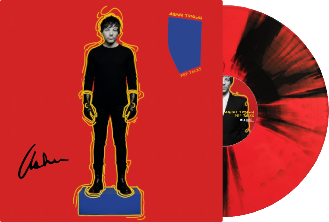 #PepTalks - D2C LIMITED SIGNED ✍️ red and black streak splatter 180g vinyl in gatefold jacket with printed lyrics and credits insert, now available at my store. ashertomlin.com/music