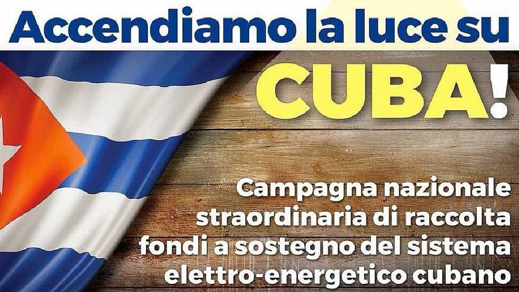 Organizaciones italianas solidarias con Cuba dieron un nuevo impulso a la campaña de recaudación de fondos "Energía para la Vida", para apoyar el sistema energético cubano, con especial atención a la instalación y operación de paneles solares.

Sepa más:
🖇️cubaminrex.cu/es/impulsan-en…