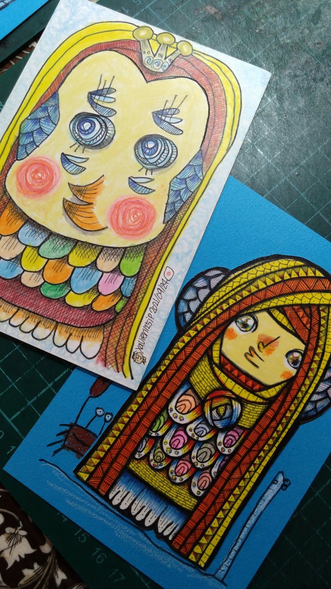 アマビエさまの変遷です