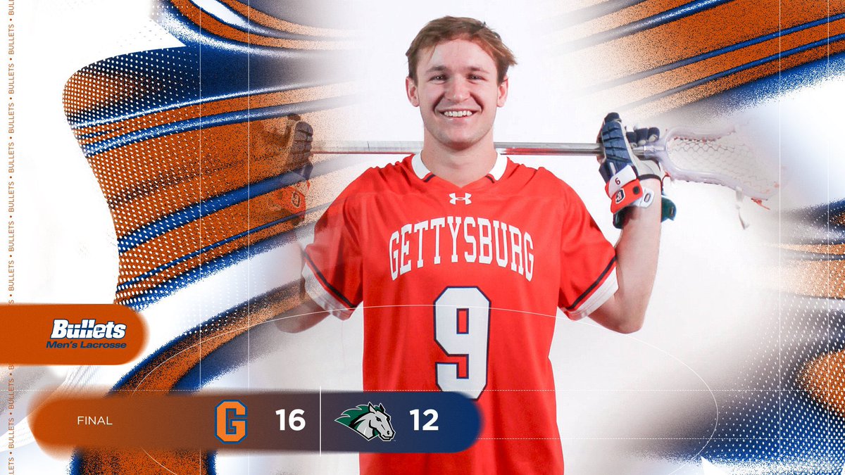 gburgbullets's tweet image. Men’s Lacrosse takes the 16-12 win over Stevenson for their home opener on Shirk! #GoBullets 

Up Next:
📅 March 7th
⏰ 1:00 PM
📍 Shirk Field
🥍 Washington &amp;amp; Lee