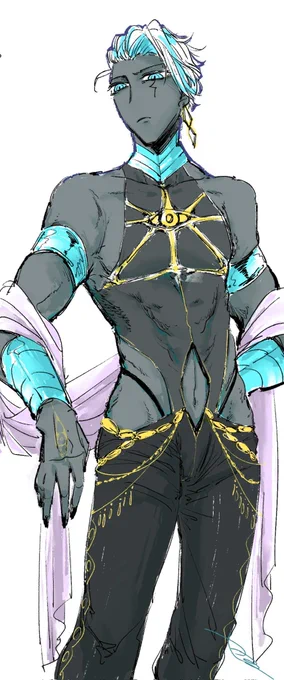 いろいろ修正したい箇所ありで胸のあたりをもう少し………………開けたく………………(?????)