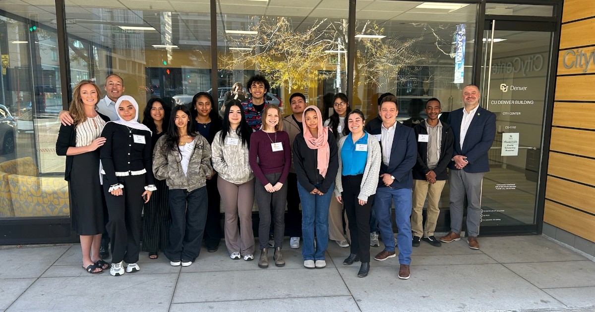 Students who benefit from philanthropic support <a href="/CUDenver/">CU Denver</a> enjoy the opportunity to connect with and thank our generous community of donors. In November, the Puksta Scholars enjoyed a breakfast with leadership of the Puksta Foundation, campus leadership, and fellow recipients.