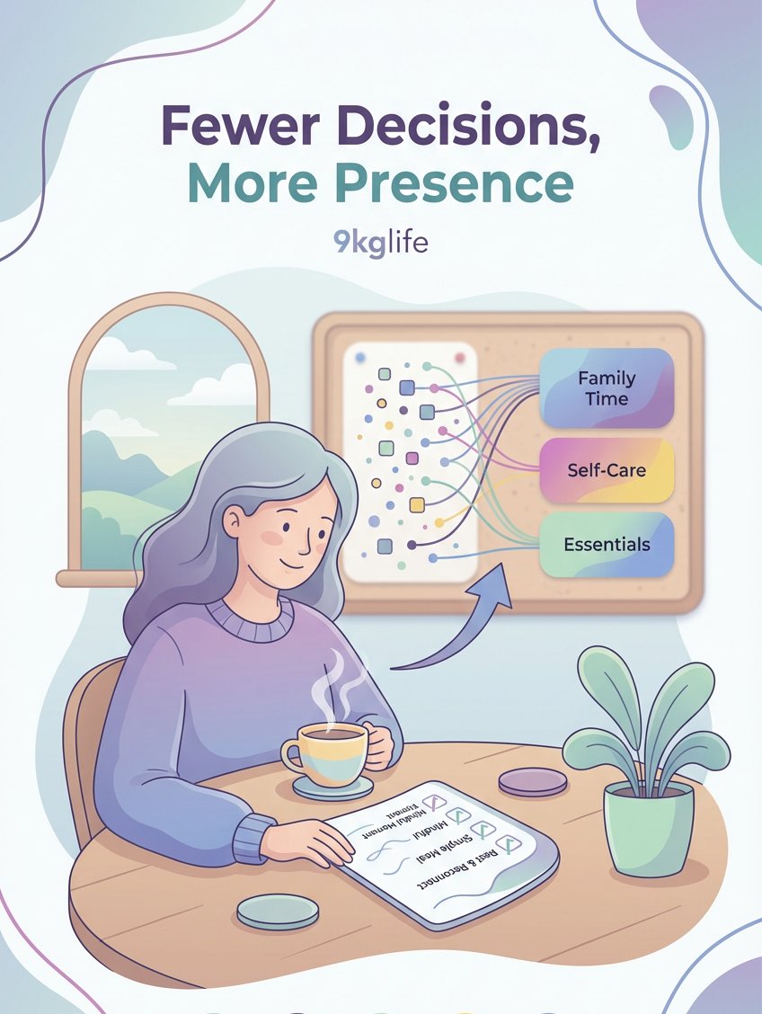9kgLife's tweet image. FFewer Decisions, More Presence"
Design your days once so you can enjoy your kids every day.
#FewerDecisionsMorePresence #CalmParenting #SimpleFamilyRhythms #MindfulLiving #SimpleParentLife #FamilyGoals #BalanceAtHome  #ParentLife