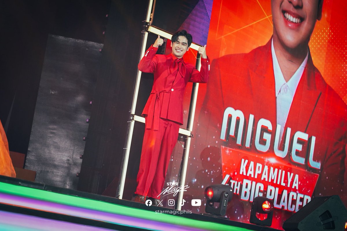 starmagicphils's tweet photo. 4️⃣the Big Night win as the Kapamilya 4️⃣th Big Placer! Here’s #MiguelVergara having a smashing moment at yesterday’s highly-anticipated happening! 

📍The Crossroad Center

#PBBCollab20TheBigNight #TatakStarMagic https://t.co/6habrN8L24