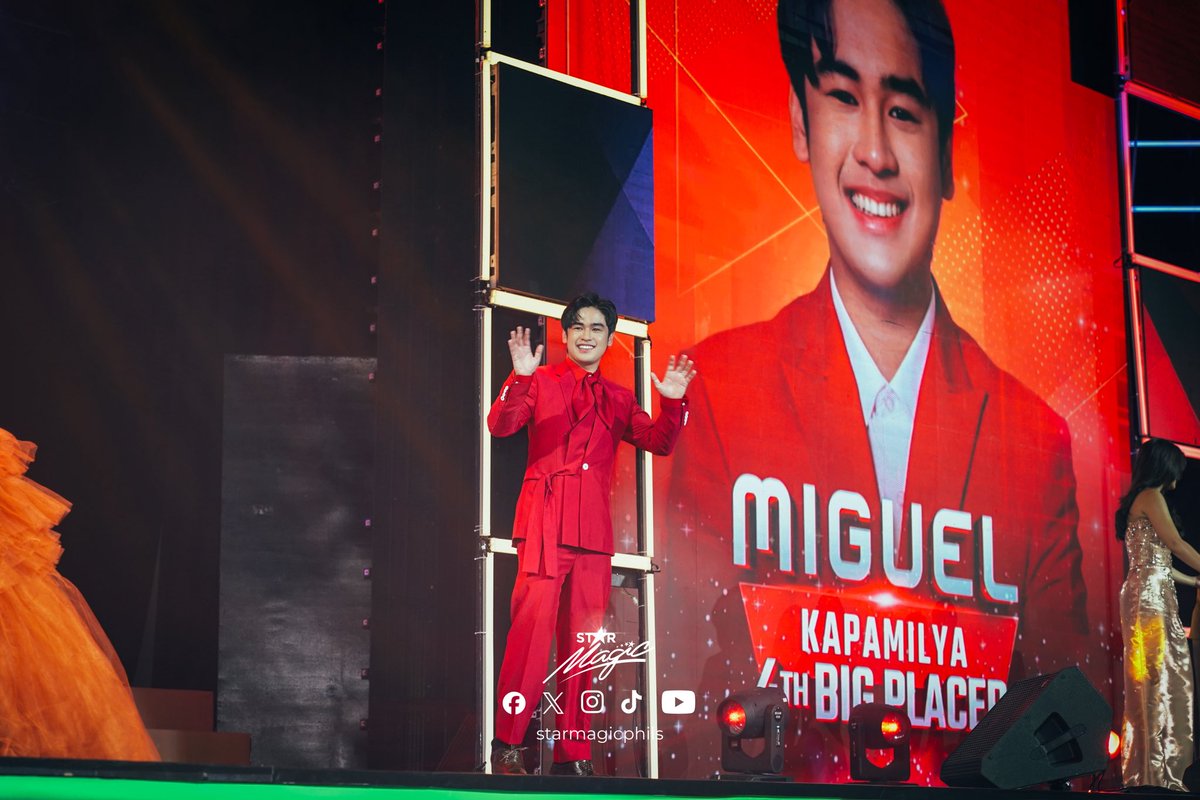 starmagicphils's tweet photo. 4️⃣the Big Night win as the Kapamilya 4️⃣th Big Placer! Here’s #MiguelVergara having a smashing moment at yesterday’s highly-anticipated happening! 

📍The Crossroad Center

#PBBCollab20TheBigNight #TatakStarMagic https://t.co/6habrN8L24