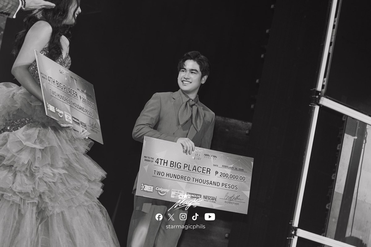 starmagicphils's tweet photo. 4️⃣the Big Night win as the Kapamilya 4️⃣th Big Placer! Here’s #MiguelVergara having a smashing moment at yesterday’s highly-anticipated happening! 

📍The Crossroad Center

#PBBCollab20TheBigNight #TatakStarMagic https://t.co/6habrN8L24