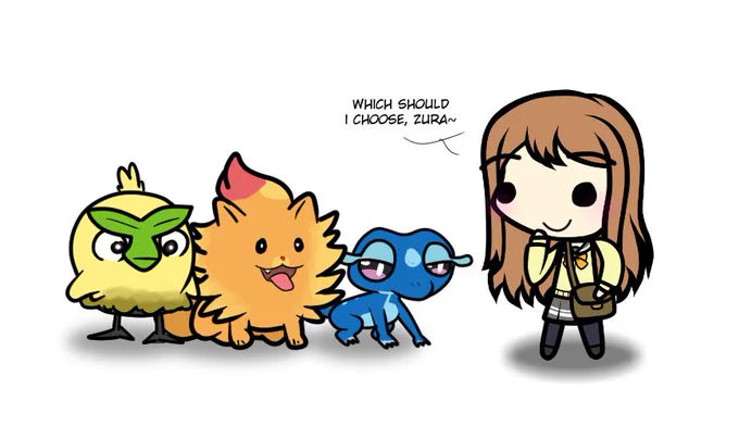 Today's Maru - Day 731 which starter should she choose, zura?