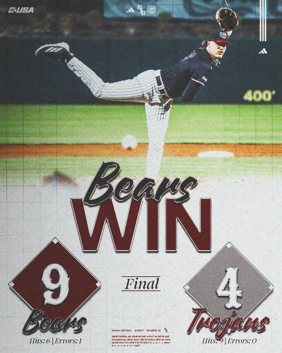 Missouri State Baseball tweet media
