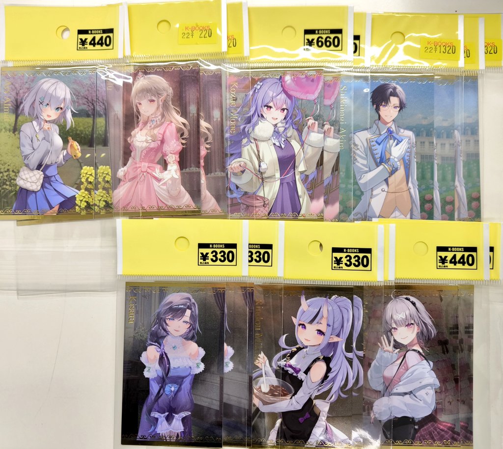 入荷情報】 にじさんじ ◇ボイスビジュアルカード2026年2月 入荷いたし