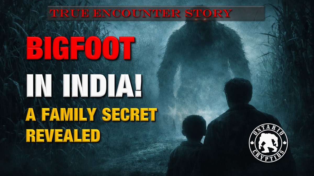 CryptidsOntario's tweet photo. Bigfoot In India! [EP-308] #cryptids #bigfoot #sasquatch #glimmerman #entity #crawler #storytime 
https://t.co/BStcXumV6O https://t.co/dV7f1Sl38C