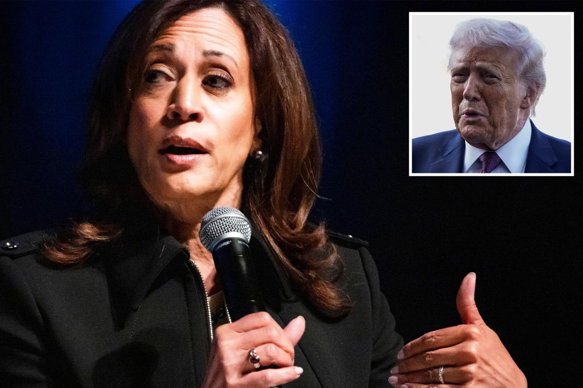 nypost's tweet image. Kamala Harris doesn't want regime change in Iran: 'Dangerous and unnecessary' trib.al/1vM1shO