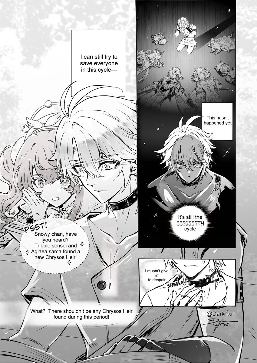 (3)

Amphoreus doujin [Lost Signal] sample pages 

B5 size, 38 pages, contains some safe Phaidei, one panel of Lygus, and one panel of Sunday (?), English language.

Booth E17-E18 for Comic Square 9 Thailand!

#CQ9
#CQ9_SAT
#CQ9_SUN 