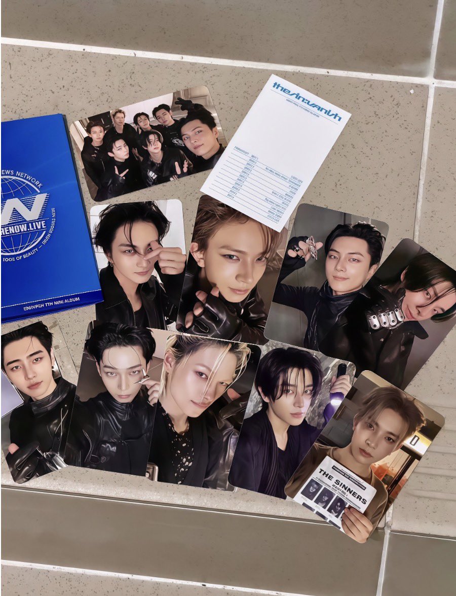 #ensell 

OPEN PO ENHYPEN THE SIN VANISH - WEVERSE B2.

🌸 weverse
💸 75.000 dp 35.000

✅ est ems tax
❌ packing, ongkir
‼️ rate, tax dan berat turun harga turun, jika naik harga naik

for order whatsapp wa.me/6287770695495