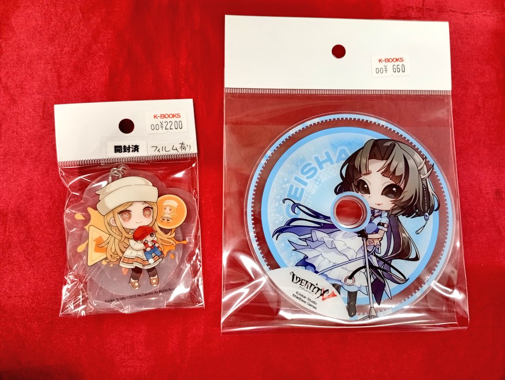 入荷情報】 第五人格 コミケ C100 モデルシリーズ アクリル